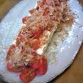 shiro＊'s cooksnap of when they made トマトと豆腐のさっぱりポン酢サラダ✿.