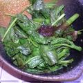 chimari's cooksnap of when they made 子供完食☆モロヘイヤのとろろ昆布あえ.