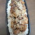 麦ちゃん♪'s cooksnap of when they made 安売りの焼鳥で♪かんたん焼鳥丼.