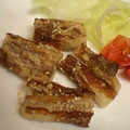 龍青空ママ's cooksnap of when they made ちくわ＆豚バラでウナギのかば焼き風♬.