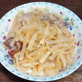 下町ゆっこ's cooksnap of when they made 皮ごと食す。大根のオイスターソース炒め.