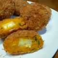 たかべえ's cooksnap of when they made まんまるかぼちゃのチーズ入りコロッケ.