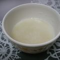 おつね's cooksnap of when they made 【離乳食中期から】パサつき無し！ささ身粥.