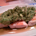 asla's cooksnap of when they made 鶏むね肉のさっぱり♪おろしきゅうりかけ♡.