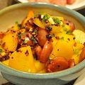 ＷａＴヒロコロ's cooksnap of when they made お魚ソーセージとポテトの食べるラー油炒め.