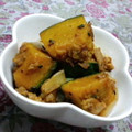 ruu310's cooksnap of when they made お母さんの南瓜炒め.