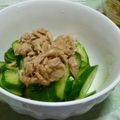 yukanosuke's cooksnap of when they made さっぱりきゅうりのツナポン☆.