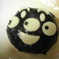 kouchaman's cooksnap of when they made キャラ弁☆白黒アンパンマン○●.
