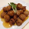 kkanae's cooksnap of when they made 簡単シンプル肉だんごの甘酢あんかけ*.