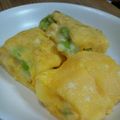 ｊ−ｊ−ｆ's cooksnap of when they made お弁当の彩りに枝豆チーズ卵焼き.