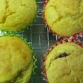 ふじの花's cooksnap of when they made ＨＭ＆豆腐でマフィン♪ジャムの代用にグミ.