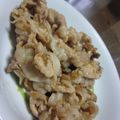 こずっぺ's cooksnap of when they made タレが自慢です♪豚の生姜焼きステーキ☆.