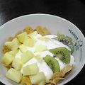 亜久里's cooksnap of when they made 朝からさくさく！リンゴでシリアル★.