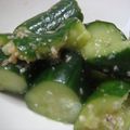 コミューン6863's cooksnap of when they made 鶏ガラスープでキュウリの即席中華漬け.