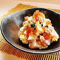 あんみつ☆'s cooksnap of when they made Wマグロのぷちぷち～卵サラダ仕立て♪.