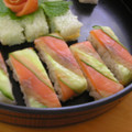 ちょこっとＬＯＶＥ's cooksnap of when they made 洋風押し寿司.