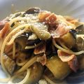 Atsuko★'s cooksnap of when they made ナスとベーコンの和風醤油パスタ.