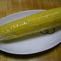 motsusayu's cooksnap of when they made レンジで簡単な茹でとうもろこし.