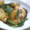 ねっちゃんっ's cooksnap of when they made 豆腐＆ニラ✿甘辛焼き♡.