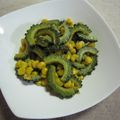 さとみりん's cooksnap of when they made ゴーヤのマヨコーン炒め.