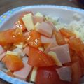 りゅくぴぃ's cooksnap of when they made 火・レンジなし☆トマトの冷たいぶっかけ丼.