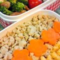 るびにゃん's cooksnap of when they made しっとり♪ふわふわ♪三色丼☆.