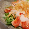 iam樹's cooksnap of when they made さっぱり美味しいみぞれ柚子胡椒サラダ.
