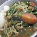 ぐまちん's cooksnap of when they made 夏に負けるな！ニラともやしのVカレー★.