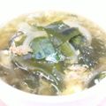 にけ☆★'s cooksnap of when they made ＠わかめスープ＠.