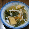 みとー's cooksnap of when they made 簡単☆　小松菜と油揚げの煮浸し.