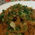 tenmie's cooksnap of when they made そうめんうりのペペロンチーノ風.