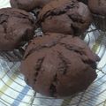 パッティー's cooksnap of when they made チョコレートマフィン～クリームチーズ～.