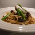 れな犬's cooksnap of when they made ドライトマトとオイルサーディンのパスタ.