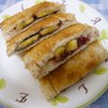 そらてんママ's cooksnap of when they made フルーツホットサンド.