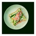 salymama's cooksnap of when they made 朝食に！ハムときゅうりのトースト☆.