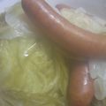 ta2y's cooksnap of when they made 超簡単☆ソーセージのキャベツ煮.