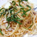 うめもどき's cooksnap of when they made 和風 ♪ 紫蘇明太スパゲティー ♪.