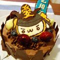 ナポリたん☆'s cooksnap of when they made チェリーとチョコのレアチーズケーキ.
