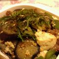 ちょびーす's cooksnap of when they made なすと豆腐とひき肉炒め丼.