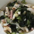 みずみな's cooksnap of when they made イカの一夜干し☆酢の物.