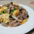 caramel-cookie's cooksnap of when they made ふわふわ卵と豚肉のネギ味噌炒め.