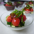 honeymit's cooksnap of when they made まるごとトマト～♪和風ジュレカップ♪.