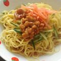 あ・ε・やﾁｬﾝ's cooksnap of when they made 冷やし中華＊納豆＊.