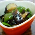 森のリラックマ's cooksnap of when they made 簡単で美味しい☆ナスとピーマンの味噌炒め.