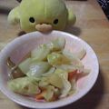 まいきち☆'s cooksnap of when they made 新じゃがとキャベツのチーズ蒸し.