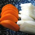 カヌレ３１４'s cooksnap of when they made 柚子こしょうで自家製大根のお漬物.