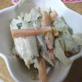 蒼空ねこ's cooksnap of when they made ごぼうと人参のごま味噌マヨサラダ.