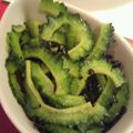 harunana's cooksnap of when they made 歯ごたえ最高☆ゴーヤと塩昆布のナムル♪.