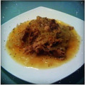 Ｅ－１０'s cooksnap of when they made とろとろ玉ねぎと豚バラ肉の炒めもの.