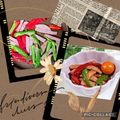 ♪としクック♪'s cooksnap of when they made ハムステーキとピーマンのハーブソルト炒め.